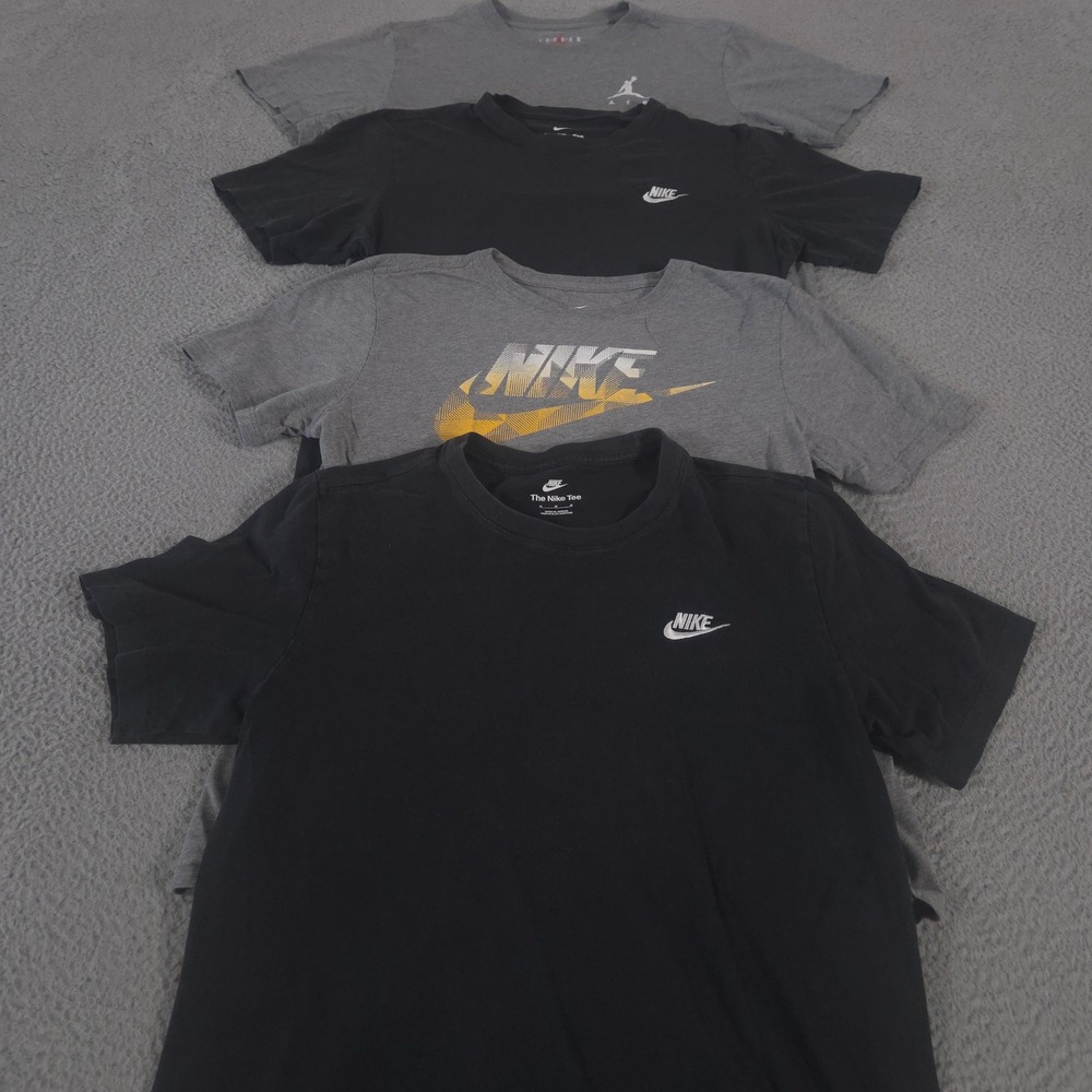 LOT OF 4 Nike x Jordan Shirt Mens M Multi Jumpman Air Hybrid Futura Graphic Tee